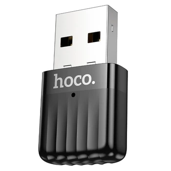 Внешний модем WiFi адаптер Hoco HI33 WiFi5 USB internal antenna wireless network card |двухдиапазонный 2.4GHz/5GHz (WiFi 5), USB 2.0, сетевой, 650 Мбит/с, Windows, Linux, встроенная антенна| Черный