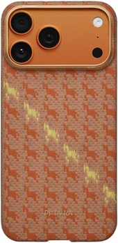 Etui PITAKA Happiness Rides Edge MagSafe do Samsung Apple iPhone 17 Pro Max Amber (741654368404)