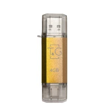 Флеш память/флеш накопитель USB 4GB T&G Type-C 009 Star золото