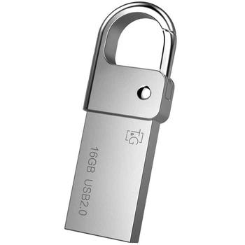 Флеш пам'ять/флеш накопичувач USB 16GB T&G метал 027