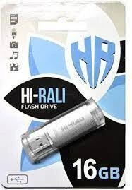 Флеш память/флеш накопитель USB 16GB Hi-Rali Rocket серый