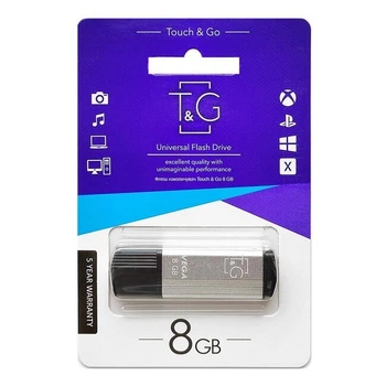 Флеш память/флеш накопитель USB 8GB T&G Vega 121 серебро
