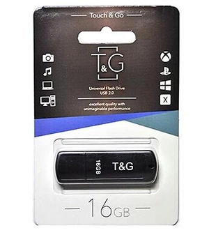 Флеш память/флеш накопитель USB 16GB T&G Classic 011 черный