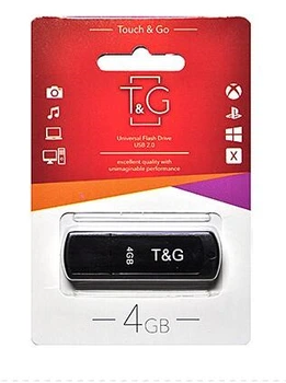 Флешка USB 4GB T&G Classic 011 чорний
