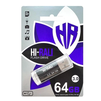 Флеш память/флеш накопитель USB 64GB HI-RALI Corsair черный