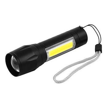 Ручний міні ліхтар microUSB BL-511 (XPE+COB)