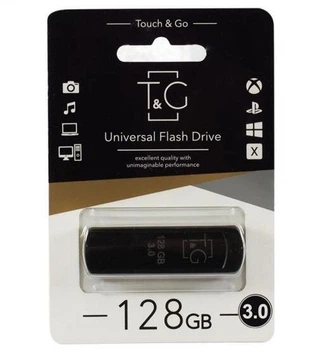 Флешка 3.0 USB 128GB T&G Vega 121 чорний
