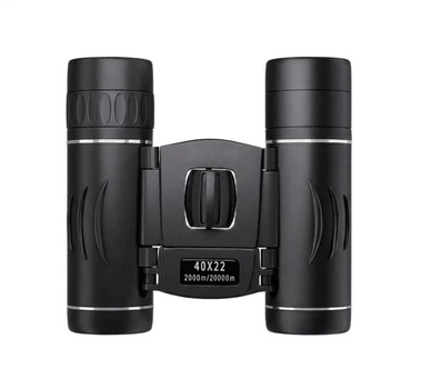 Складной мини-бинокль BAK4 FMC, 40x22, 2000 м Black
