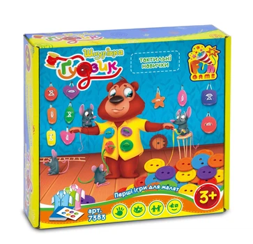 Игра Шнуровка и Пуговица 4FUN Game Club 30 карт (7383)