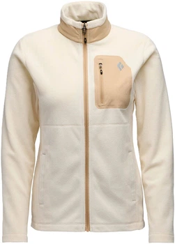 Флисовая кофта Black Diamond W RiftFZ Fleece Jacket Chalk White M (1033-BD 7441189737MED1)