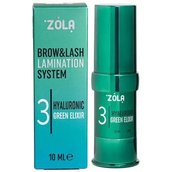 Склад для ламінування 03 ZOLA Color Lab Hyaluronic Green Elixir