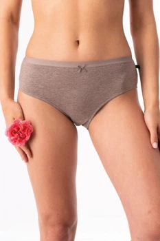 Трусики слип, 2 штуки Key 5(XL) Коричневый (cappuccino) (143621)