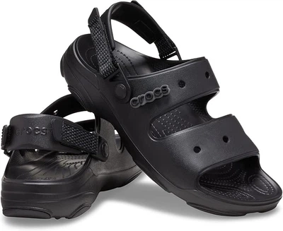 Крокси сандалі Crocs Sandal All Terrain Black 39 (EU 39-40) чорні