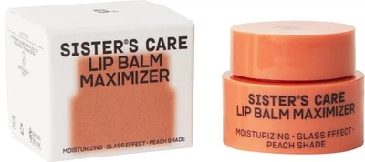 Зволожувальний бальзам для губ Sister's Aroma Sister's Care Lip Balm Maximizer Персиковий 4 г