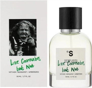 Унисекс-духи Sister’s Aroma Like Cannabis But Not с цитрусовыми нотами и звучанием травы ветивера 50 ml