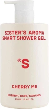 Зволожувальний гель для душу Sister's Aroma Smart Shower Gel Cherry Me з ароматом вишневого десерту 250 мл