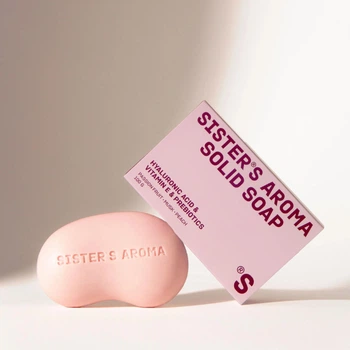 Тверде мило для очищення рук і тіла Sister’s Aroma Solid Soap Passion Fruit з ароматом маракуї, персика і мускуса 100 г