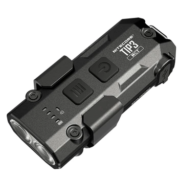 Ліхтар наключний Nitecore TIP3 MCT (USB Type-C, 720Лм, 92м, 650мАг), чорний