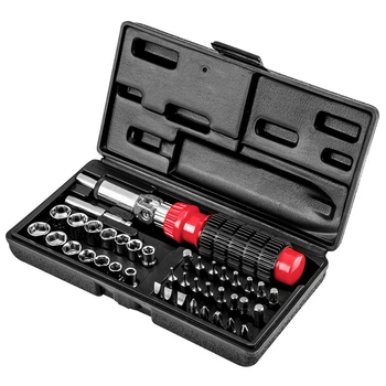 Біти та торцеві головки з тримачем Top Tools 39D386 40 шт