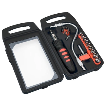 Біти та торцеві головки з тримачем Top Tools 39D185