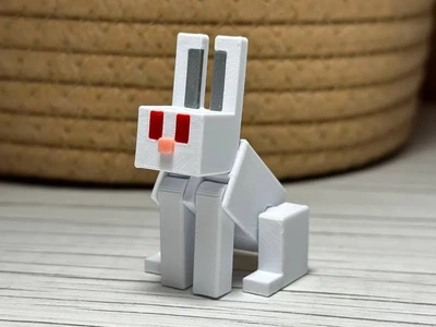 Колекційна фігурка кролика в стилі Minecraft. Aivory