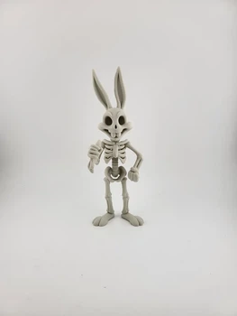 Колекційна фігурка скелет кролика Bugs Bunny. Aivory