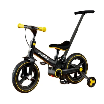 Велосипед-трансформер Best Trike BT-72033 з батьківською ручкою, знімні педалі, ручне гальмо, колеса 12 дюймів