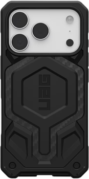 Панель Urban Armor Gear Monarch Pro MagSafe для Apple iPhone 17 Pro Carbon Fiber (840283922046)