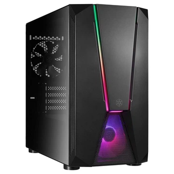 Корпус SilverStone Fara FAV1MB-PRO, без БП, 2xUSB3.0, 2xUSB2.0, 1x120мм ARGB, VGA 379 мм, LCS ready,
