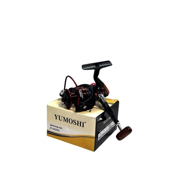 Котушка YUMOSHI JX2000 BLACK/RED 5:1 Металева шпуля,2700000039564