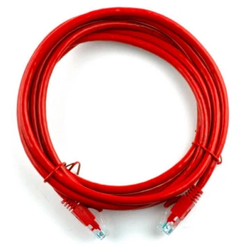 Патч-корд 15 м, RJ-45, Cat.5e, CU, мідь, червоний Ritar (PCR-CU/15Rd/04298)