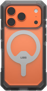 Панель Urban Armor Gear Trooper MagSafe для Apple iPhone 17 Pro Clear/Ash (840283922312)