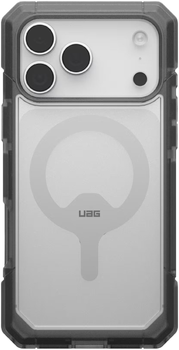 Панель Urban Armor Gear Trooper MagSafe для Apple iPhone 17 Pro Max Clear/Ash (840283922343)