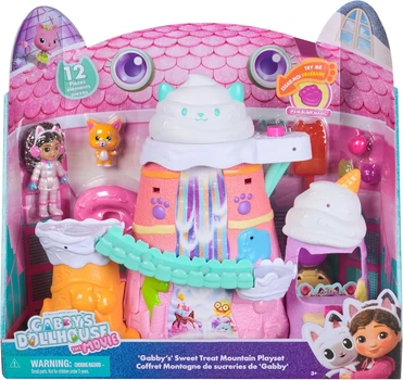 Игровой набор Gabby’s Dol90ouse «Гора сладкого лакомства Габби», 12 элементов, фигурки и аксессуары, от 3 лет