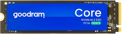Dysk SSD Goodram Core 1TB PCIe 5.0 x4 2280 10200/8400MB/s (5908267913574)