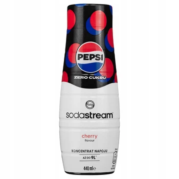 Набір з 4 шт. Сироп Sodastream Pepsi Max Zero Cukru без цукру вишневий для содомашини на 9 л