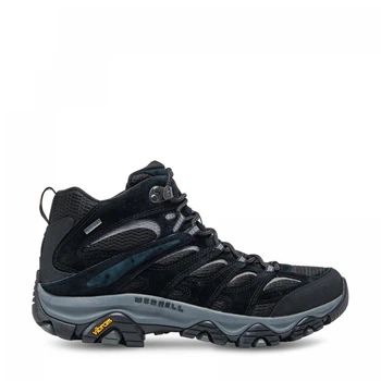 Кросівки чоловічі Merrell Moab 3 GORE-TEX MID Black/Grey 40 Чорний J036243