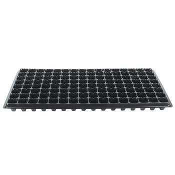 Кассета для рассады Stenson R79023-128 128 ячеек 100 г многоразовая Черный