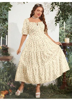 Платье SHEIN 2XL Бежевый sz2403116262266150