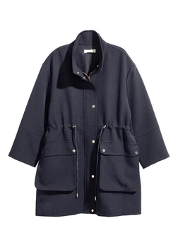 Пальто H&M XS Черный 0503623_завяз.