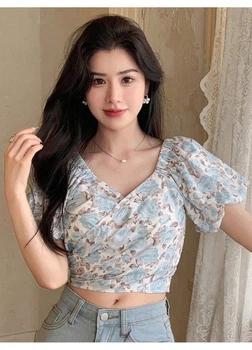 Блуза SHEIN L Голубой sz2403121679441866