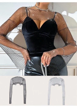 Топ SHEIN M Черный sz2308119090112130
