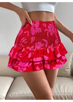 Шорти SHEIN XL Червоний sz2403018664028806
