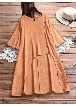 Туника SHEIN S Оранжевый sz2404035284998588