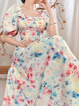 Платье SHEIN L Светло-бежевый sz2405153516063010