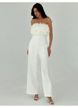 Комбінезон SHEIN L Білий sz2404162445114354