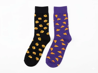 Носки трикотаж высокие набор 2 пары для мужчины Lidl LYCRA® 464602-2 43-46 Комбинированный
