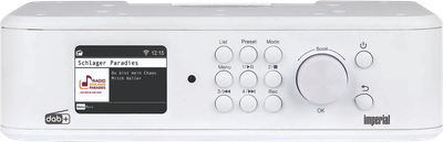 Radio internetowe Imperial DABMAN i460 White-Silver (22-249-20)