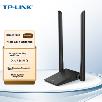 TP-LINK TL-WN826N — беспроводной USB-адаптер, не требующий установки драйверов, универсальный Wi-Fi приемник 300 Мбит/с для настольных компьютеров и ноутбуков, удобная установка.