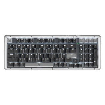 Клавиатура беспроводная Logitech ALTO KEYS K98M Amber Series Bluetooth/USB Черный
